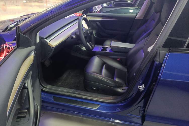 Used Tesla Model 3 2021 Revised Version Standard Range Rear-Wheel Drive Upgraded Edition 3D1 Left Front Seat