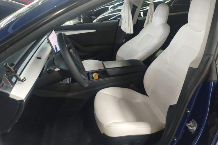 Used Tesla Model 3 2021 Revised Version Standard Range Rear-Wheel Drive Upgraded Edition 3D1 Left Front Seat