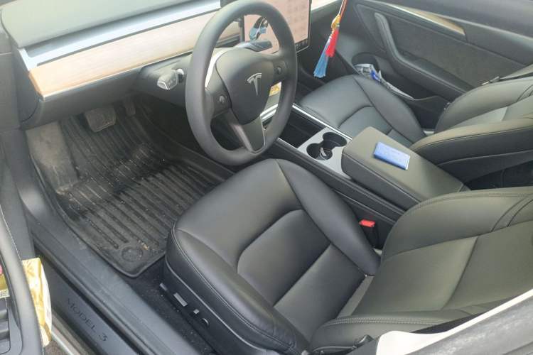 Used Tesla Model 3 2021 Revised Version Standard Range Rear-Wheel Drive Upgraded Edition 3D1 Left Front Seat