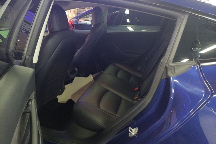 Used Tesla Model 3 2021 Revised Version Standard Range Rear-Wheel Drive Upgraded Edition 3D1 Left Rear Seat