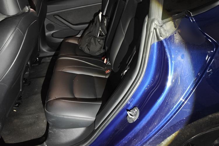 Used Tesla Model 3 2021 Standard Range Rear-Drive Upgraded Version Left Rear Seat