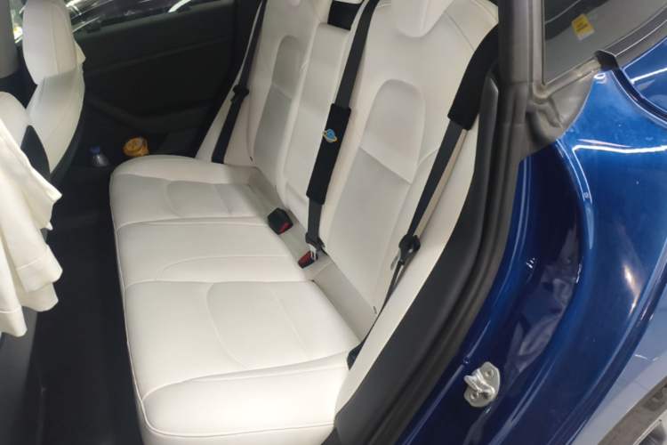 Used Tesla Model 3 2021 Revised Version Standard Range Rear-Wheel Drive Upgraded Edition 3D1 Left Rear Seat