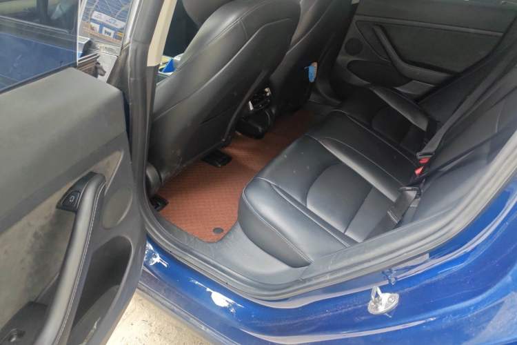 Used Tesla Model 3 2021 Standard Range Rear-Drive Upgraded Version Left Rear Seat