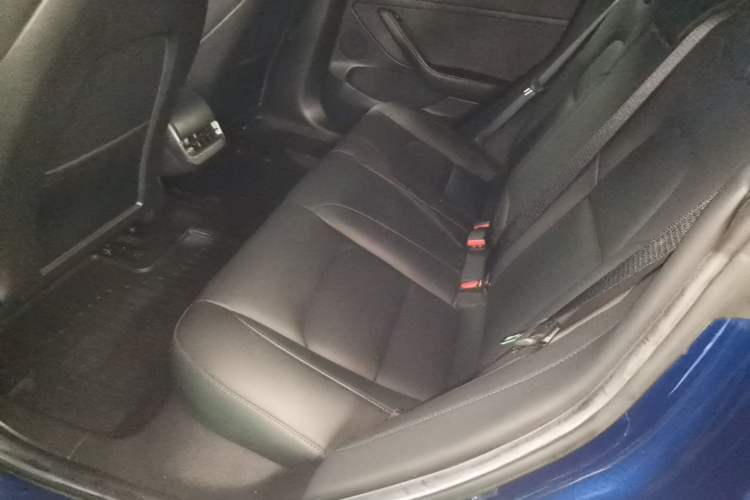 Used Tesla Model 3 2021 Standard Range Rear-Drive Upgraded Version Left Rear Seat