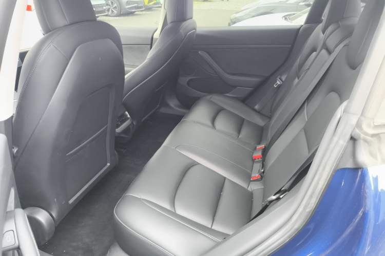 Used Tesla Model 3 2021 Standard Range Rear-Drive Upgraded Version Left Rear Seat
