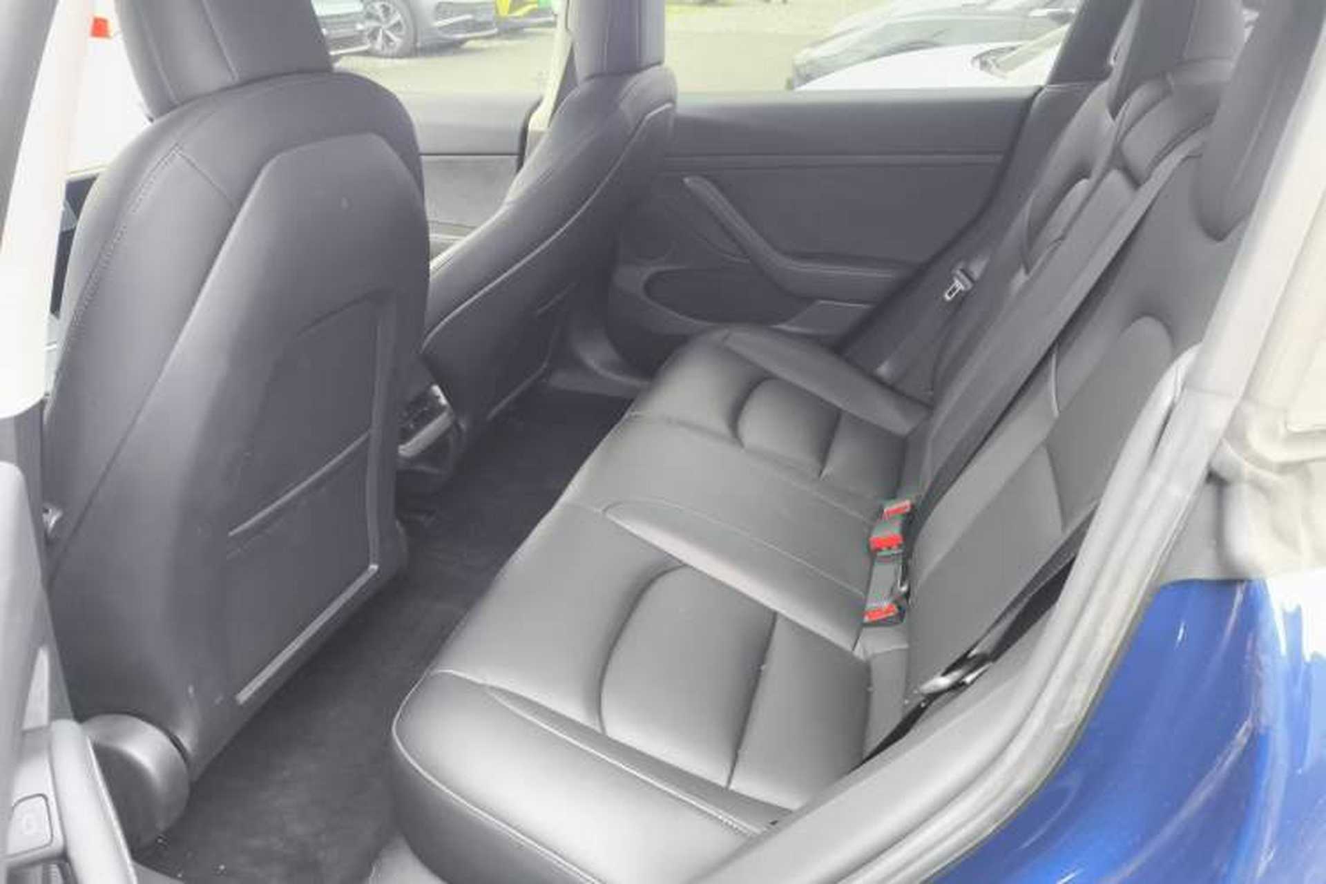 Used Tesla Model 3 2021 Standard Range Rear-Drive Upgraded Version Left Rear Seat