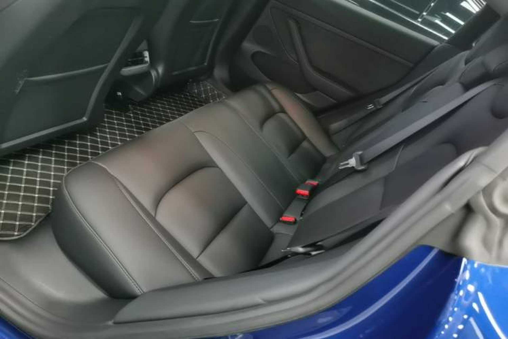 Used Tesla Model 3 2021 Standard Range Rear-Drive Upgraded Version Left Rear Seat