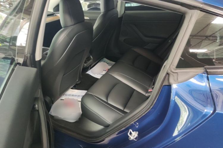 Used Tesla Model 3 2021 Standard Range Rear-Wheel Drive Upgraded Version 3D6 Left Rear Seat