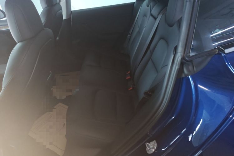 Used Tesla Model 3 2021 Revised Version Standard Range Rear-Wheel Drive Upgraded Edition 3D1 Left Rear Seat