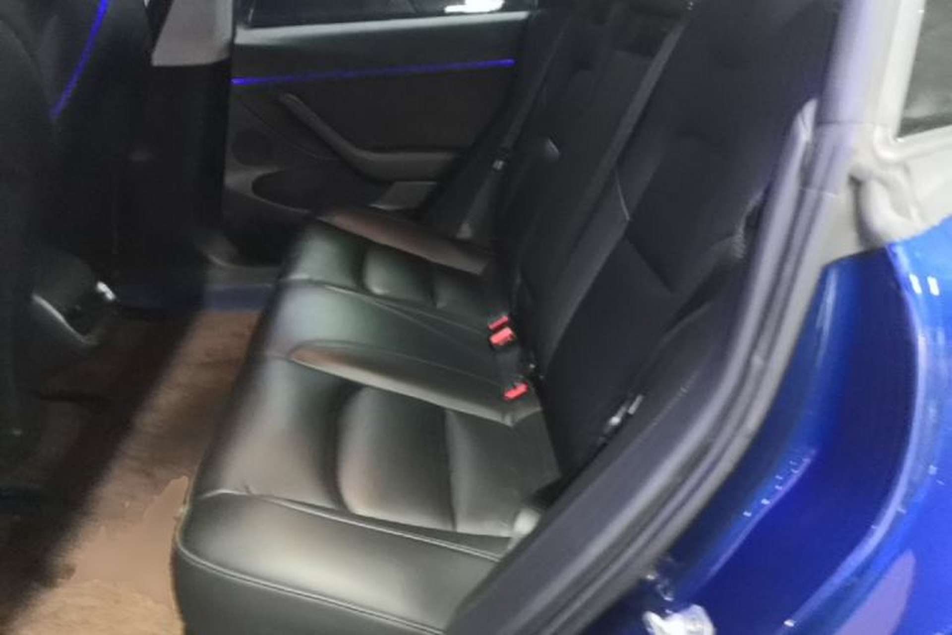 Used Tesla Model 3 2021 Standard Range Rear-Wheel Drive Upgraded Version 3D6 Left Rear Seat