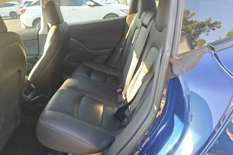 Used Tesla Model 3 2021 Standard Range Rear-Drive Upgraded Version Left Rear Seat