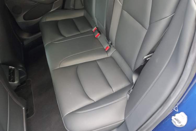 Used Tesla Model 3 2021 Revised Version II – Performance High-Performance All-Wheel-Drive Edition Left Rear Seat