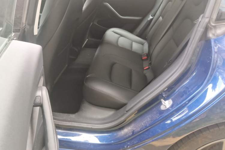 Used Tesla Model 3 2021 Performance High-Performance All-Wheel-Drive Version 3D6 Left Rear Seat