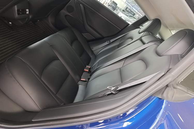 Used Tesla Model 3 2021 Standard Range Rear-Drive Upgraded Version Left Rear Seat