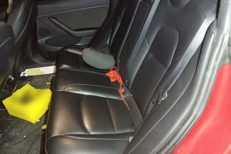 Used Tesla Model 3 2021 Standard Range Rear-Drive Upgraded Version Left Rear Seat