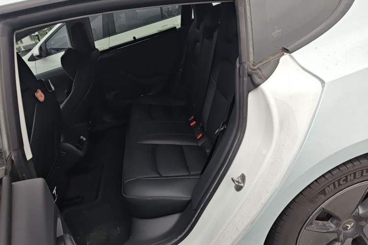 Used Tesla Model 3 2021 Standard Range Rear-Drive Upgraded Version Left Rear Seat