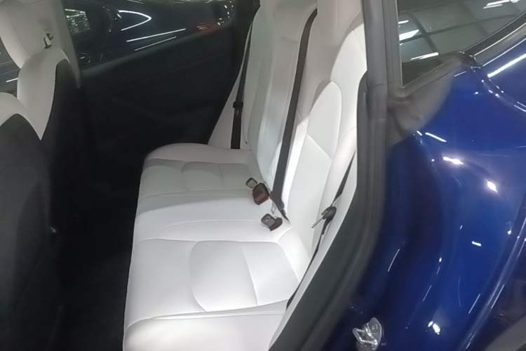 Used Tesla Model 3 2021 Standard Range Rear-Drive Upgraded Version Left Rear Seat