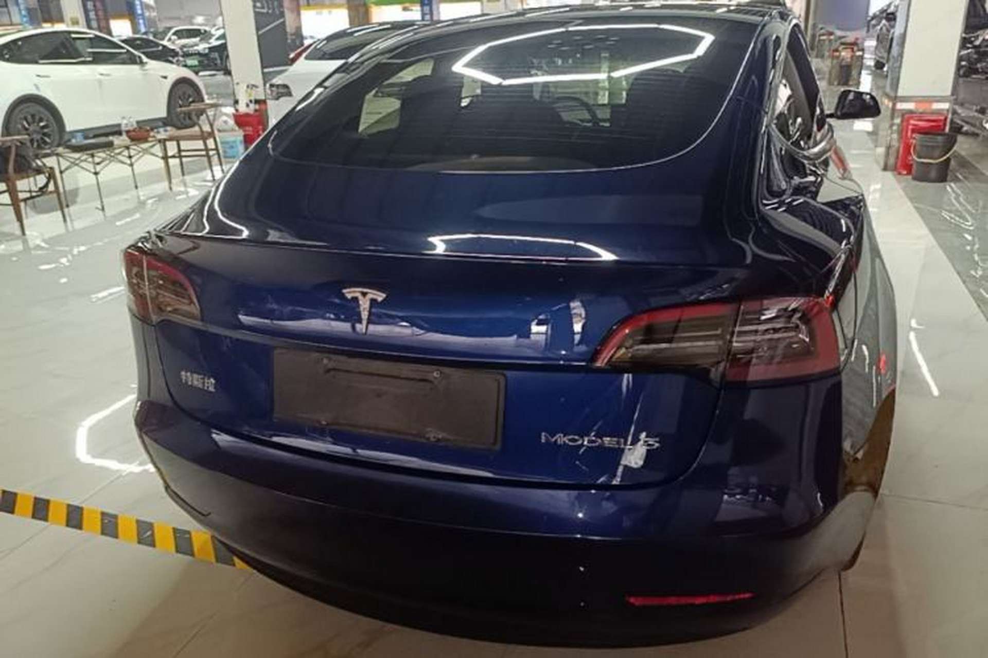 Used Tesla Model 3 2021 Standard Range Rear-Wheel Drive Upgraded Version 3D6 Rear