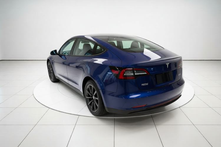 Used Tesla Model 3 2021 Revised Version Standard Range Rear-Wheel Drive Upgraded Edition 3D1 Rear Left 45 Deg