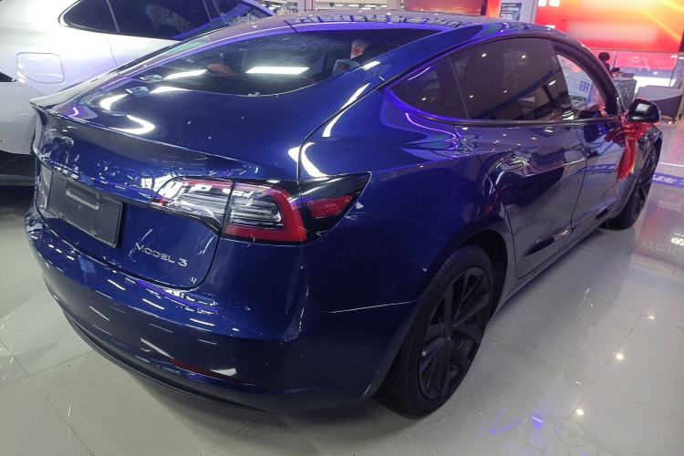 Used Tesla Model 3 2021 Revised Version Standard Range Rear-Wheel Drive Upgraded Edition 3D1 Rear Right 45 Deg