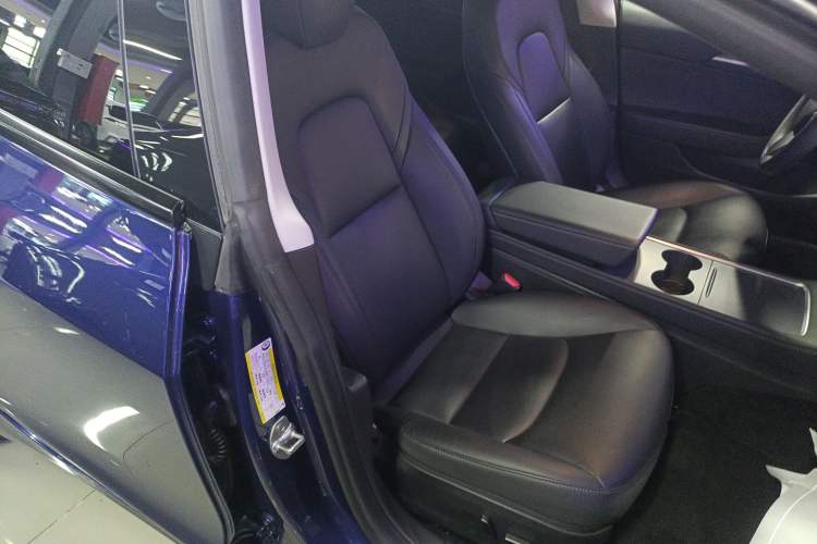 Used Tesla Model 3 2021 Revised Version Standard Range Rear-Wheel Drive Upgraded Edition 3D1 Right Front Seat