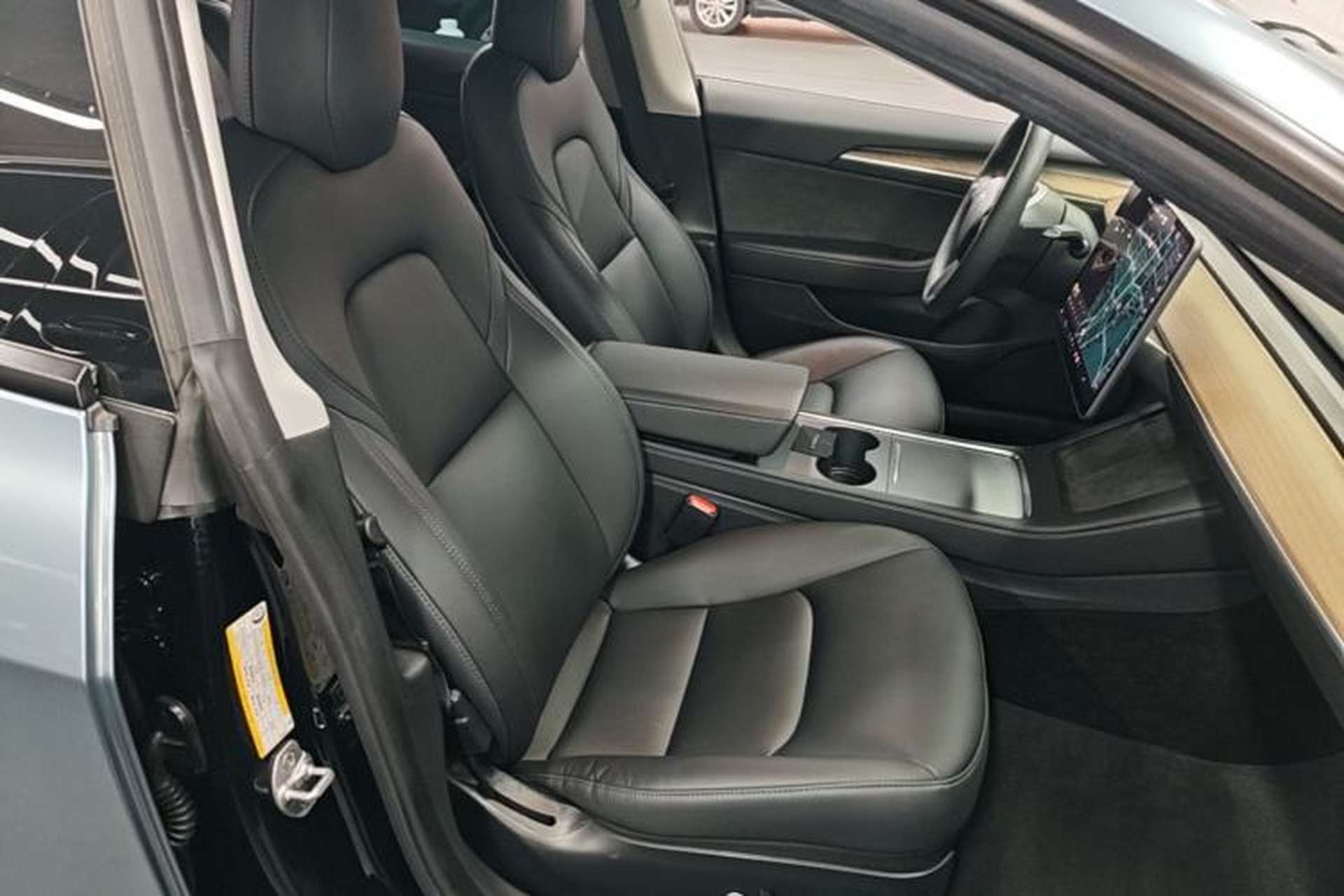 Used Tesla Model 3 2021 Standard Range Rear-Drive Upgraded Version Right Front Seat