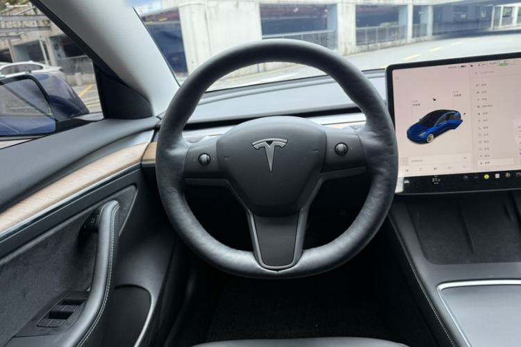 Used Tesla Model 3 2021 Standard Range Rear-Drive Upgraded Version Steering Wheel