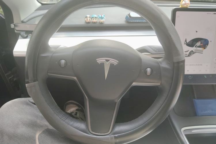Used Tesla Model 3 2021 Standard Range Rear-Wheel Drive Upgraded Version 3D6 Steering Wheel