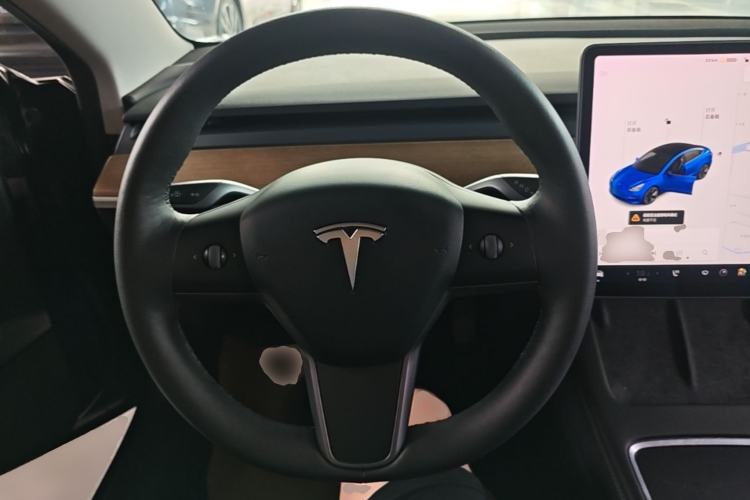Used Tesla Model 3 2021 Standard Range Rear-Drive Upgraded Version Steering Wheel