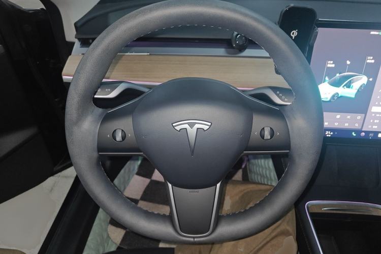 Used Tesla Model 3 2021 Revised Version Standard Range Rear-Wheel Drive Upgraded Edition 3D1 Steering Wheel
