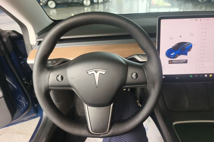 Used Tesla Model 3 2021 Standard Range Rear-Wheel Drive Upgraded Version 3D6 Steering Wheel