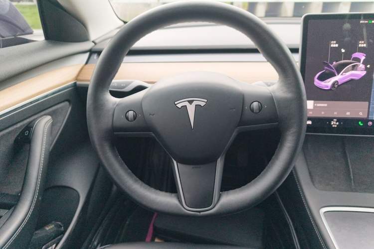 Used Tesla Model 3 2021 Standard Range Rear-Drive Upgraded Version Steering Wheel