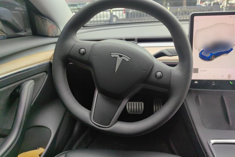 Used Tesla Model 3 2021 Performance High-Performance All-Wheel-Drive Version Steering Wheel