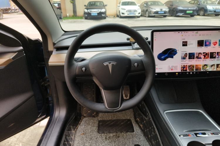Used Tesla Model 3 2021 Revised Version Standard Range Rear-Wheel Drive Upgraded Edition 3D1 Steering Wheel