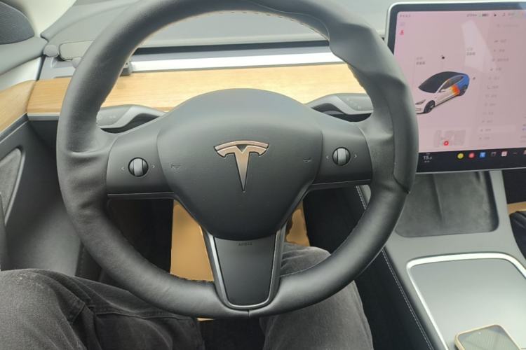 Used Tesla Model 3 2021 Standard Range Rear-Wheel Drive Upgraded Version 3D6 Steering Wheel