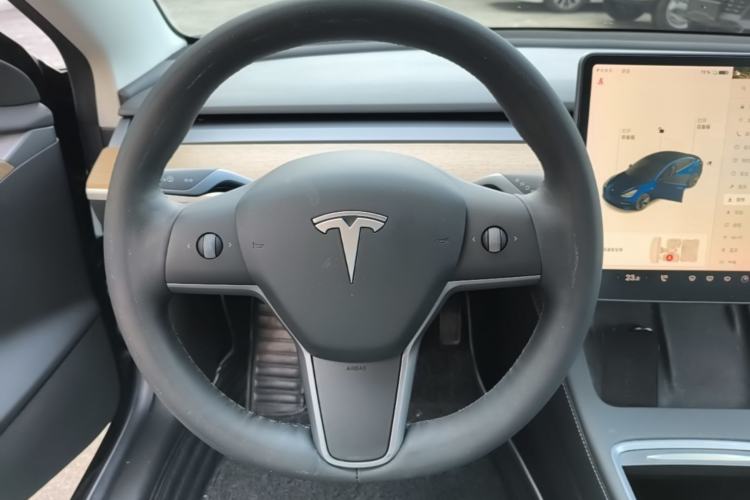 Used Tesla Model 3 2021 Standard Range Rear-Drive Upgraded Version Steering Wheel