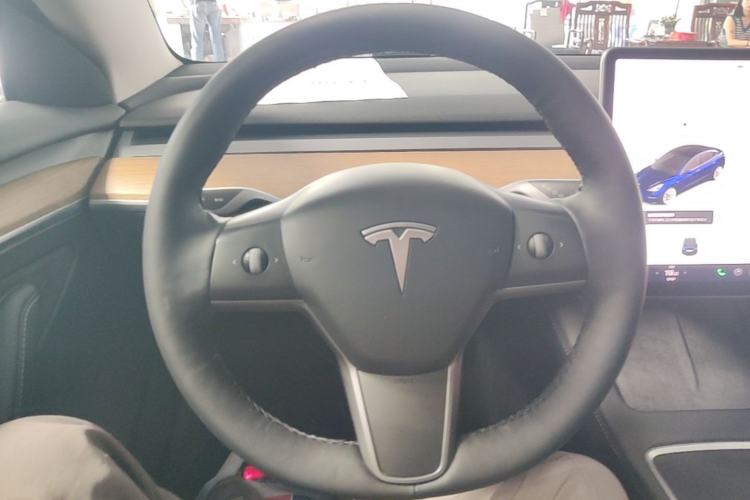 Used Tesla Model 3 2021 Standard Range Rear-Wheel Drive Upgraded Version 3D6 Steering Wheel