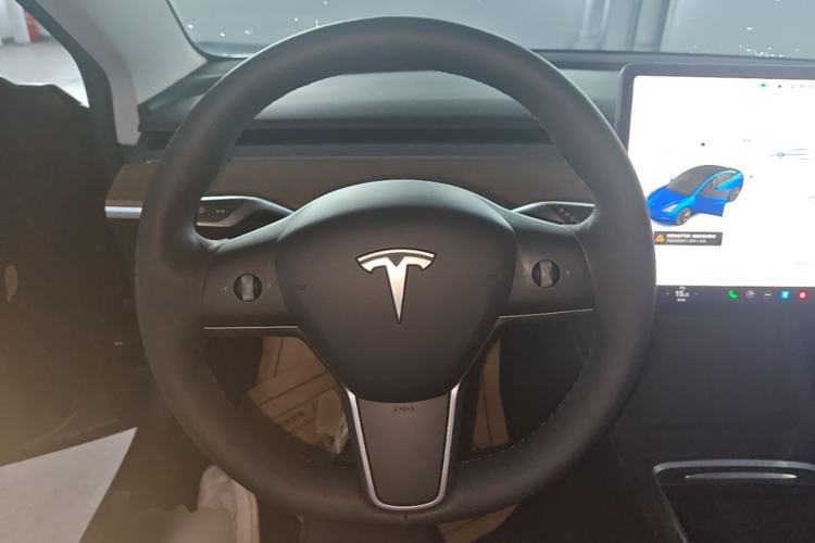 Used Tesla Model 3 2021 Revised Version Standard Range Rear-Wheel Drive Upgraded Edition 3D1 Steering Wheel
