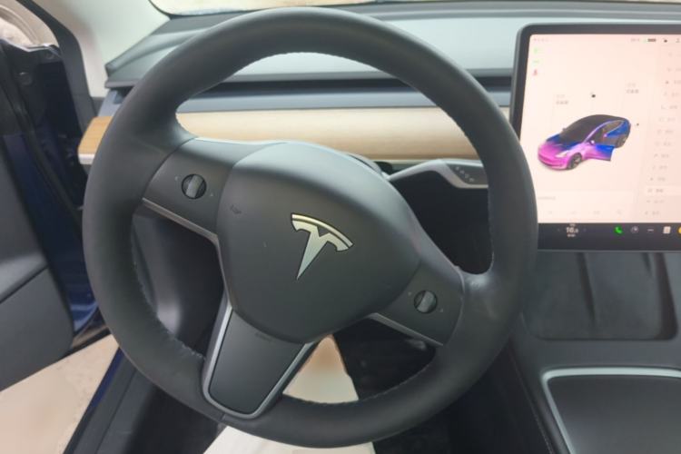 Used Tesla Model 3 2021 Standard Range Rear-Wheel Drive Upgraded Version 3D6 Steering Wheel