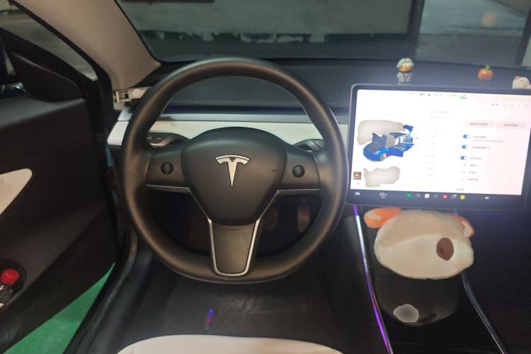 Used Tesla Model 3 2021 Standard Range Rear-Drive Upgraded Version Steering Wheel