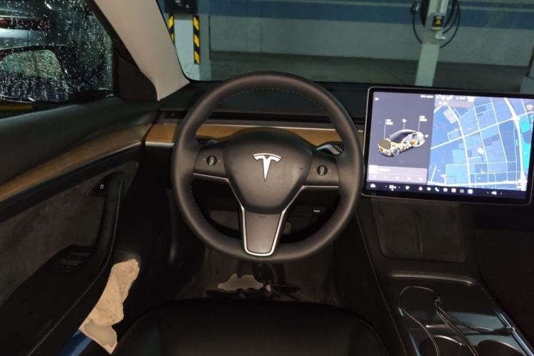 Used Tesla Model 3 2021 Standard Range Rear-Wheel Drive Upgraded Version 3D6 Steering Wheel