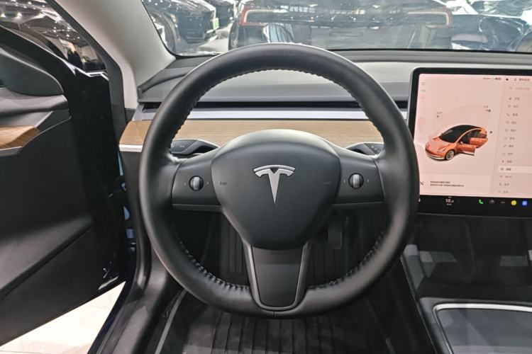 Used Tesla Model 3 2021 Standard Range Rear-Drive Upgraded Version Steering Wheel