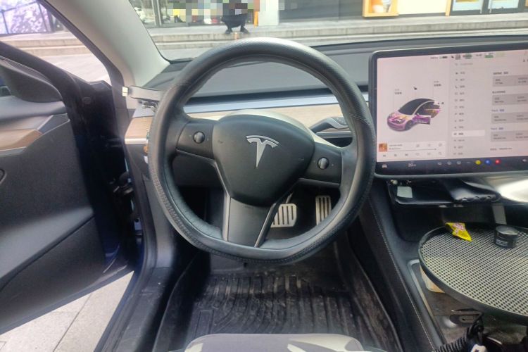 Used Tesla Model 3 2021 Standard Range Rear-Drive Upgraded Version Steering Wheel