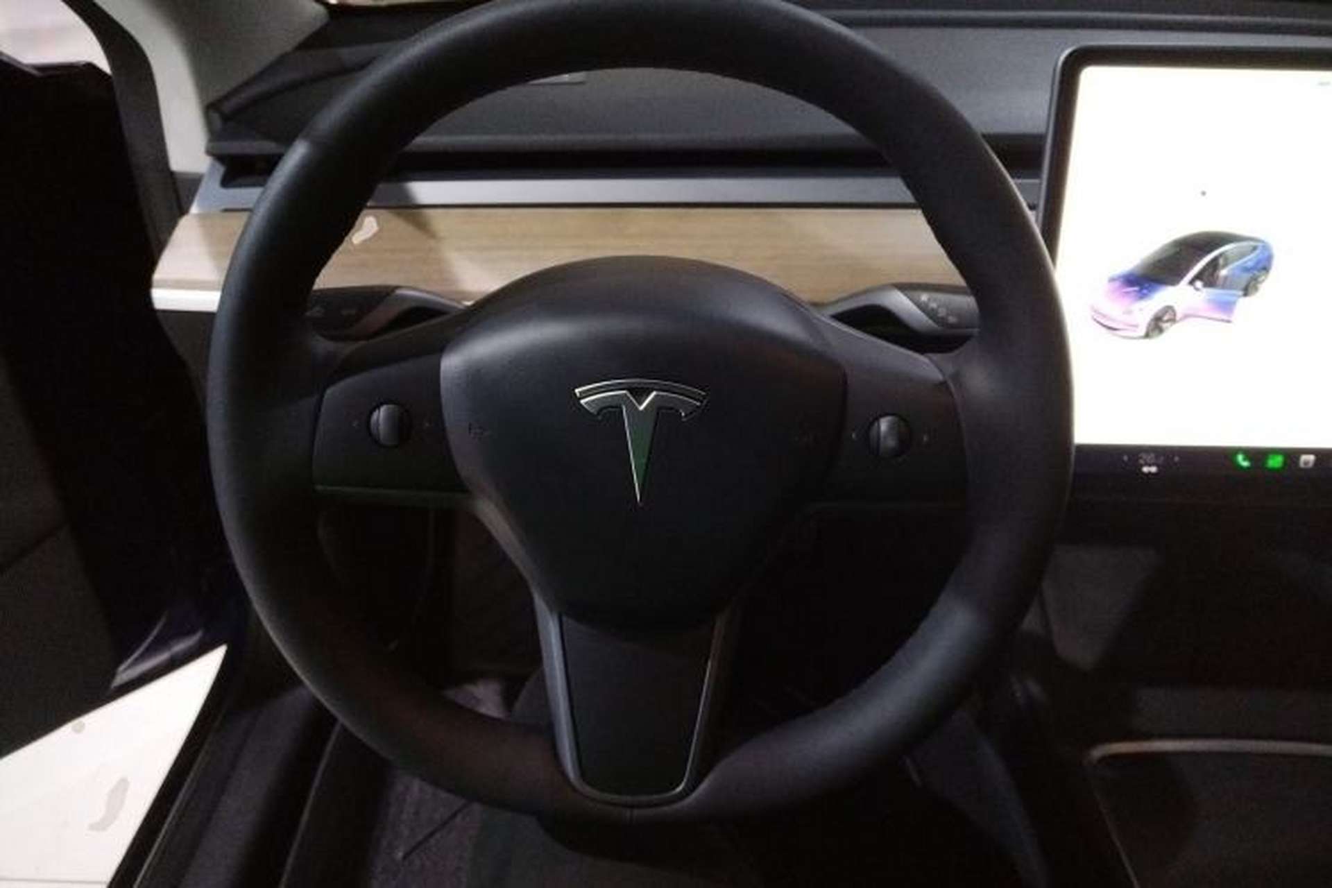 Used Tesla Model 3 2021 Standard Range Rear-Drive Upgraded Version Steering Wheel