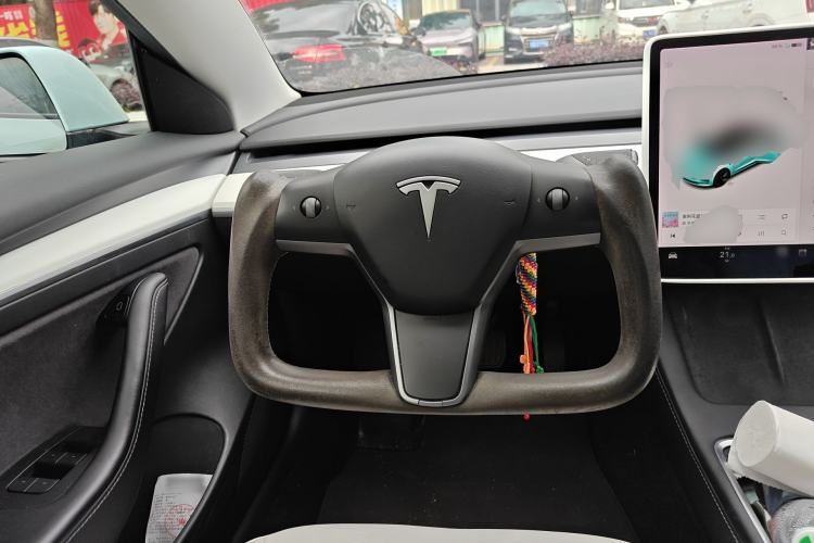 Used Tesla Model 3 2021 Standard Range Rear-Drive Upgraded Version Steering Wheel