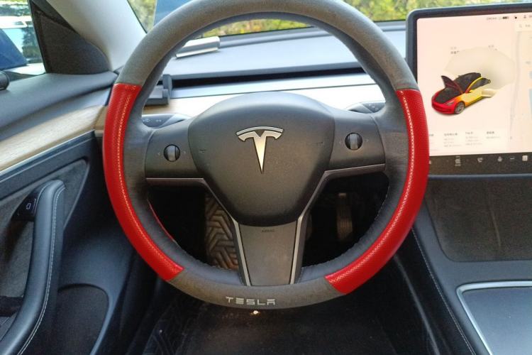 Used Tesla Model 3 2021 Revised Version Standard Range Rear-Wheel Drive Upgraded Edition 3D1 Steering Wheel