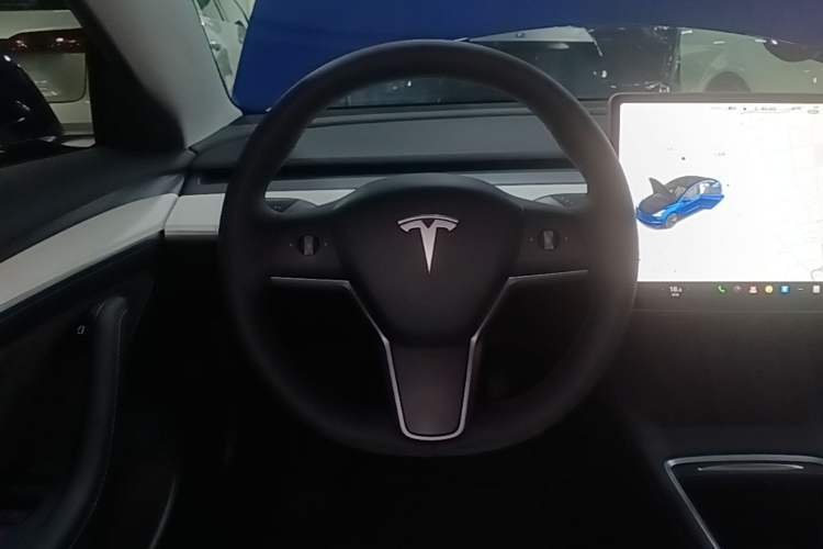 Used Tesla Model 3 2021 Standard Range Rear-Drive Upgraded Version Steering Wheel