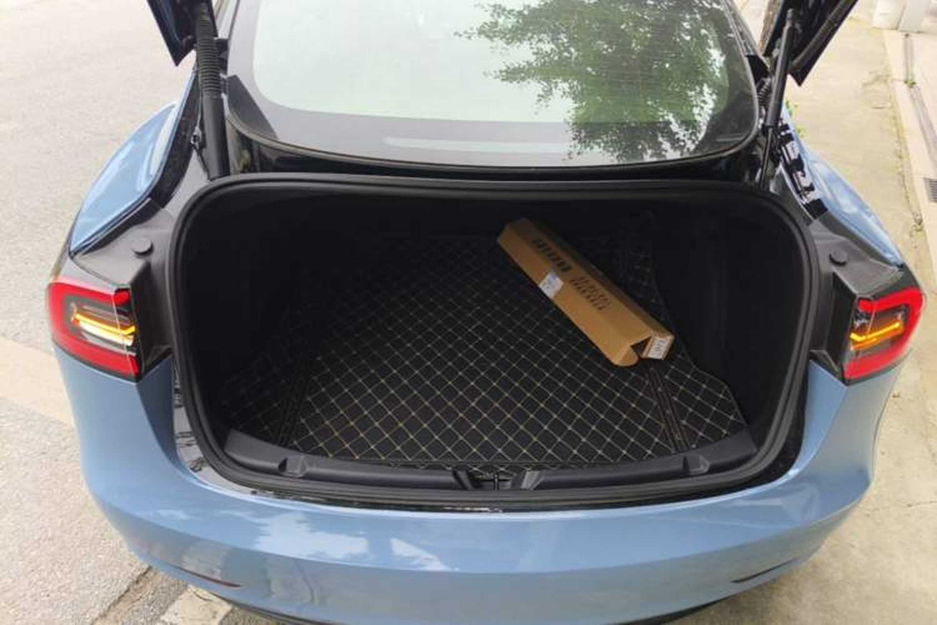 Used Tesla Model 3 2021 Revised Version Standard Range Rear-Wheel Drive Upgraded Edition 3D1 Trunk