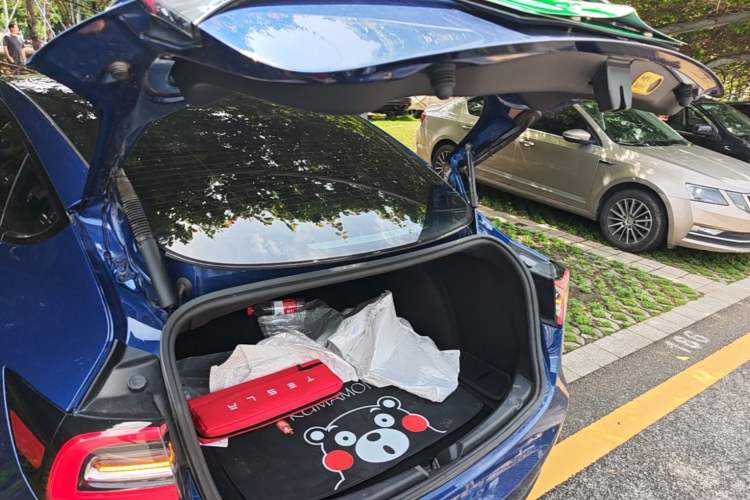 Used Tesla Model 3 2021 Revised Version Standard Range Rear-Wheel Drive Upgraded Edition 3D1 Trunk