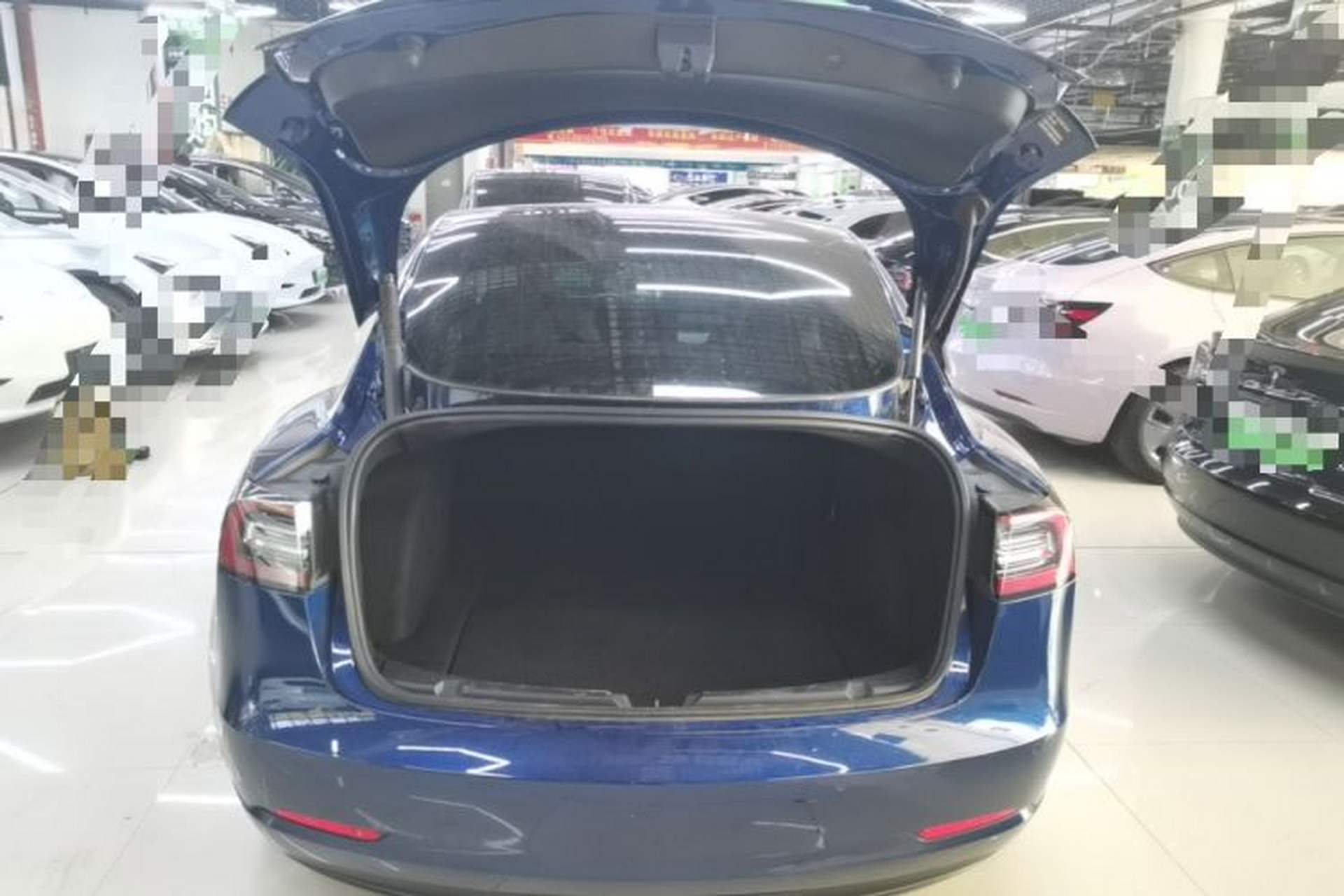 Used Tesla Model 3 2021 Revised Version Standard Range Rear-Wheel Drive Upgraded Edition 3D1 Trunk